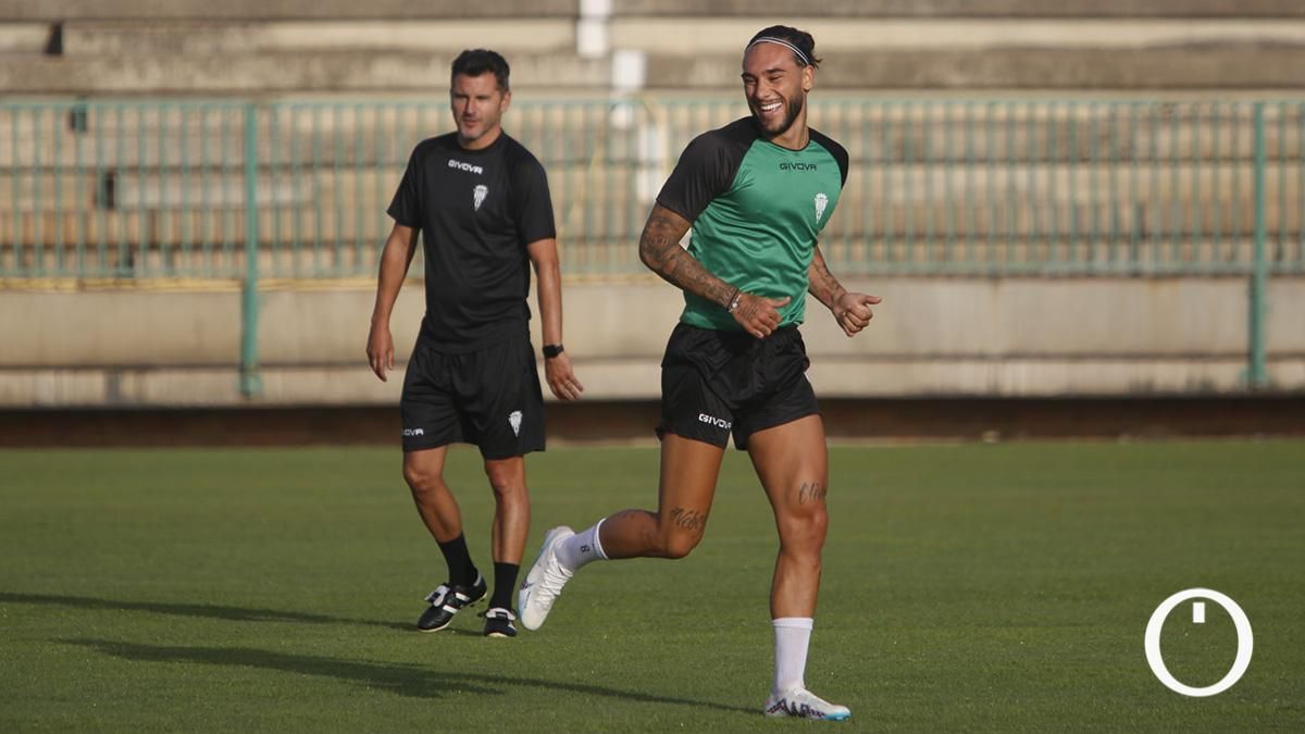 Primer entrenamiento del Córdoba CF tras las vacaciones
