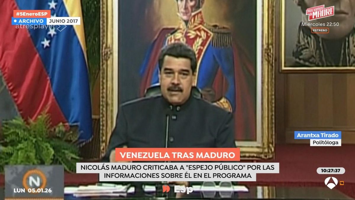 Maduro respondió a Susanna Griso en 'Espejo Público'