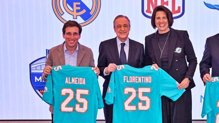 El Gobierno de Almeida pagará 1,5 millones por atraer el fútbol americano de la NFL hasta el Santiago Bernabéu