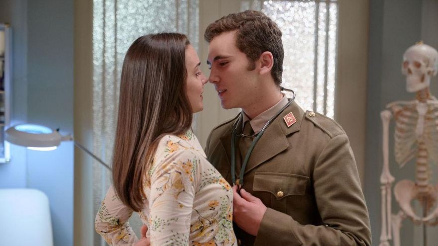 Emma y Manolín en 'Amar es para siempre'