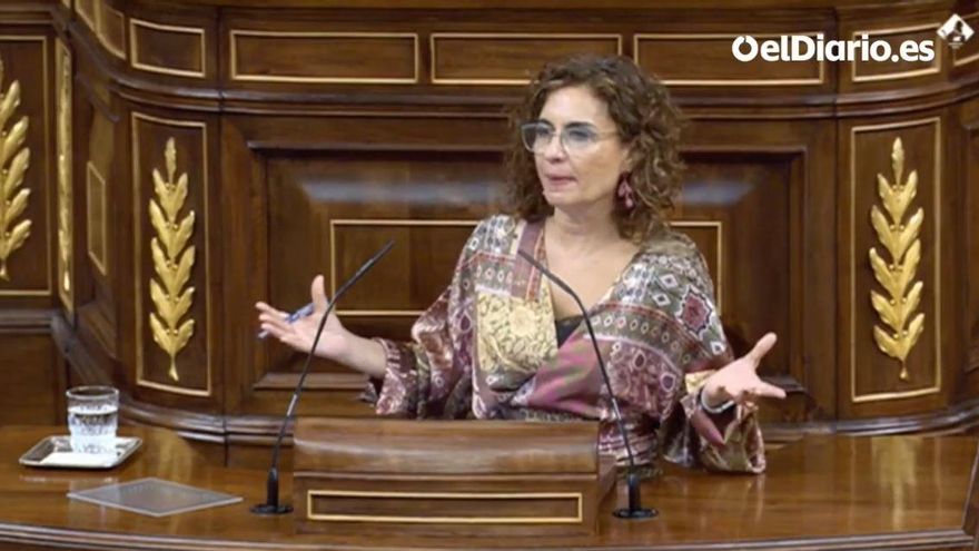 La ministra de Hacienda, María Jesús Montero