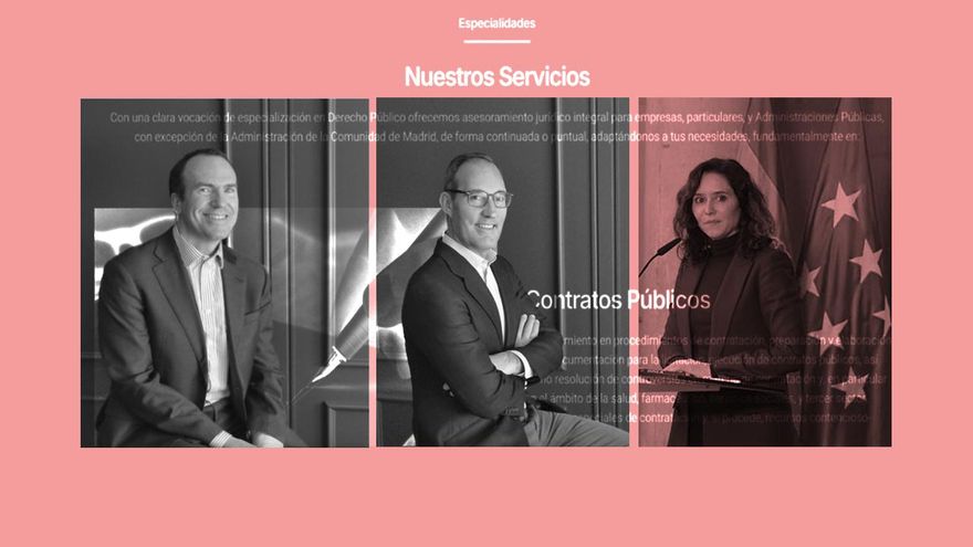 The Ayuso government kept two senior positions that had an advice for companies to opt for public contracts