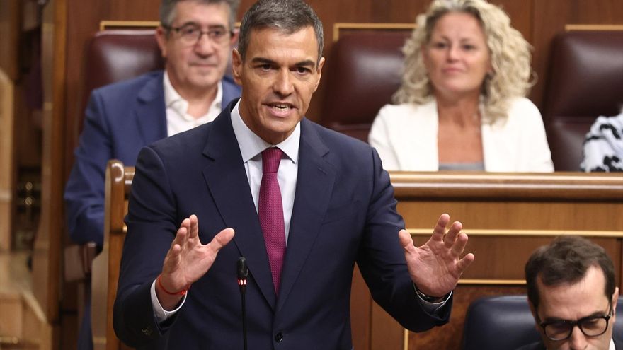 EuropaPress 7759785 presidente gobierno pedro sanchez interviene sesion plenaria congreso