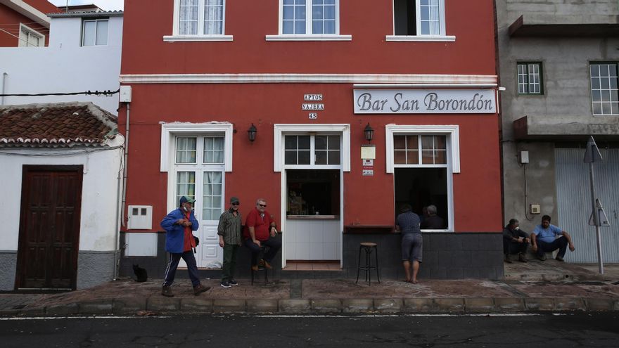 Bar San Borondón, en Tazacorte.