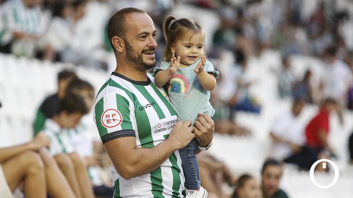 Grada Blanquiverde del Córdoba CF - Málaga CF