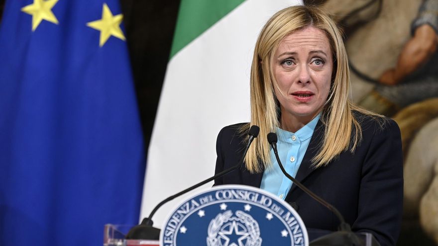 Meloni dice que su objetivo es eliminar la "protección especial" de migrantes