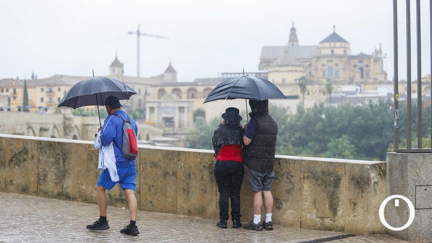 La lluvia regresa a Córdoba de forma muy débil durante el fin de semana