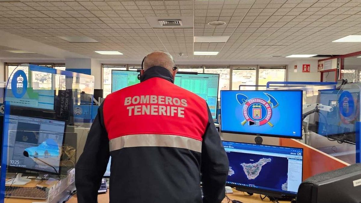 Dos afectados en un incendio de un hotel en el sur de Tenerife