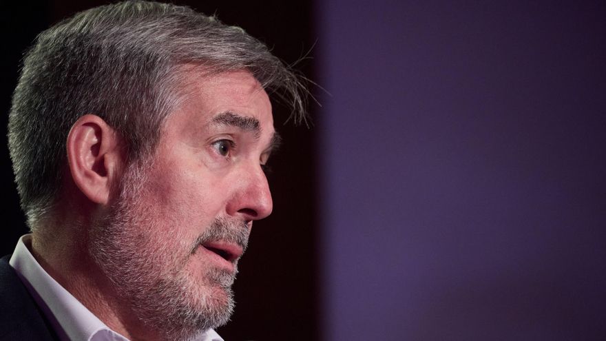 Archivo - El presidente de Canarias, Fernando Clavijo