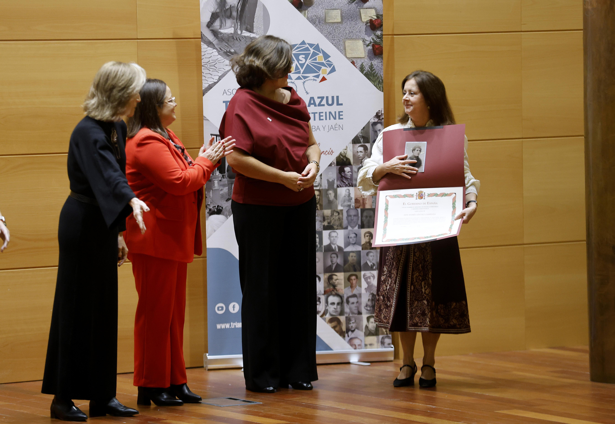 Acto de reconocimiento y reparación a represaliados por el franquismo y deportados a campos nazis