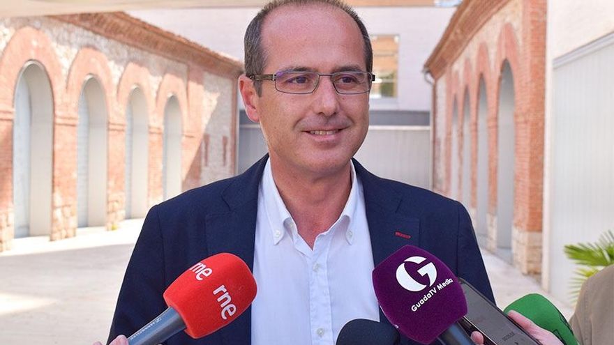 El candidato del PSOE por Guadalajara, Alberto Rojo