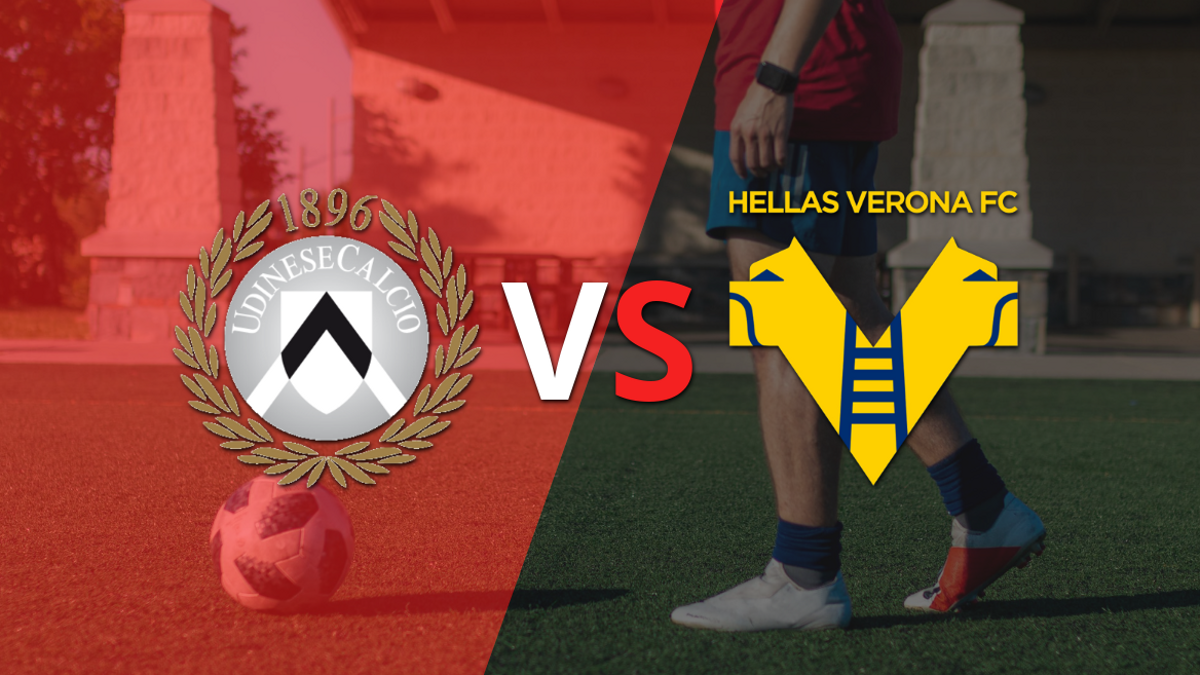Udinese y Hellas Verona se reparten los puntos y empatan 1-1 en el inicio del torneo