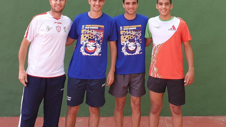 Eduardo Acosta y Javi Pinto, clasificados para la fase final del Campeonato de España de frontenis