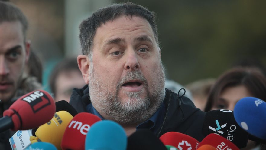 El presidente de ERC, Oriol Junqueras.