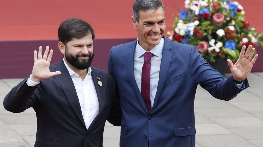 Boric recibe a Sánchez, Lula, Petro y Orsi para iniciar cumbre en defensa de la democracia