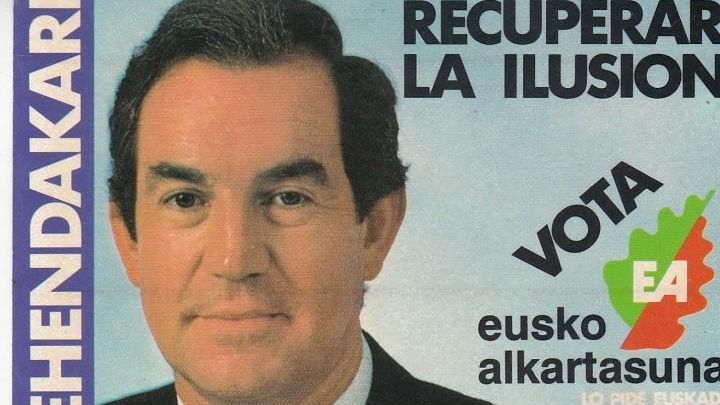 Cartel electoral, cuando ya había fundado EA