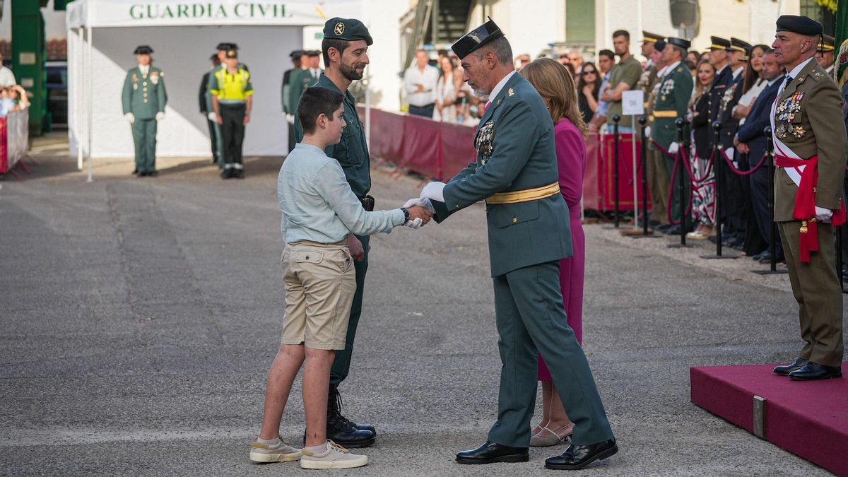Desfile de la Guardia Civil por el Día de la Hispanidad