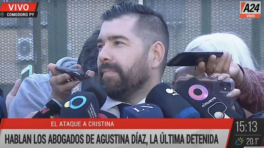 La tercera detenida dijo que creía que Uliarte "fantaseaba" cuando hablaba de matar a Cristina Fernández