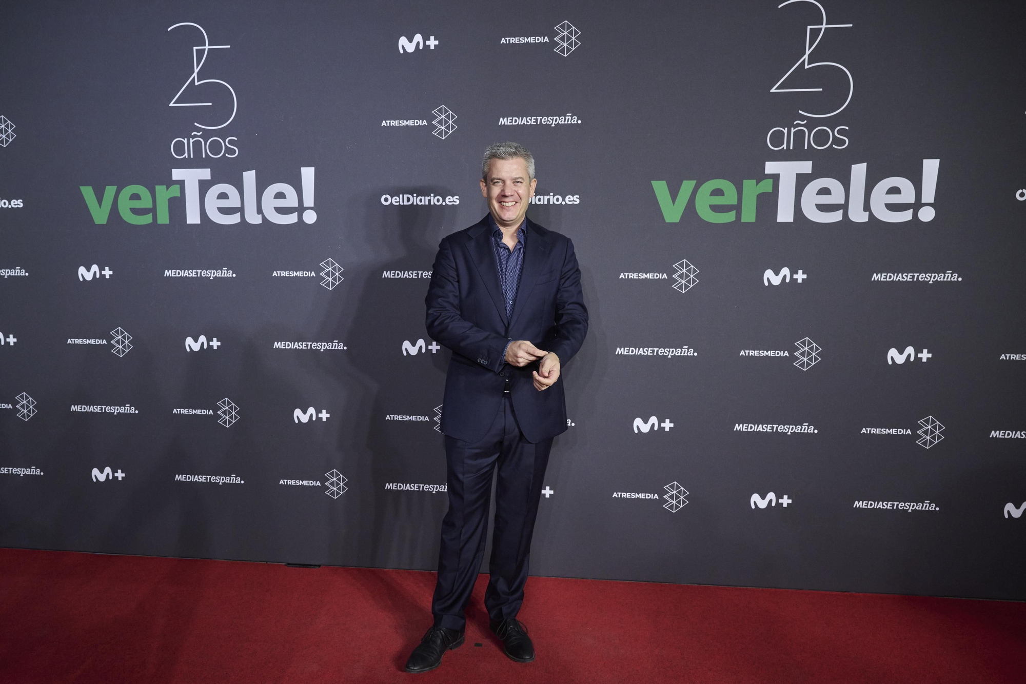 Rodrigo Blázquez en la fiesta 25 aniversario de verTele