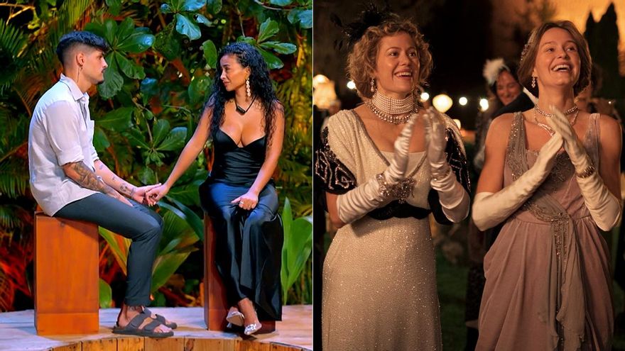 'La isla de las tentaciones' (16.1%) se distancia de 'Ena' (12.6%), que cede más cuota que público al acortar su emisión