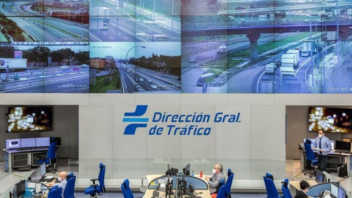 Centro de Control de la DGT.