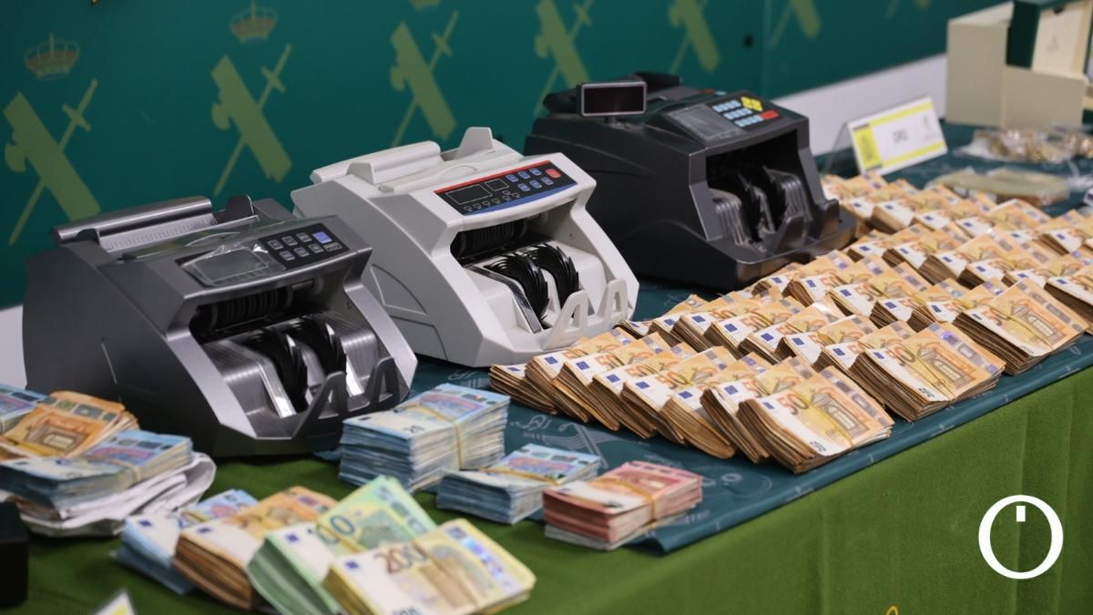 Imagen de parte de lo incautado en los registros de la operación 'Fenicio-Diávolo 24'