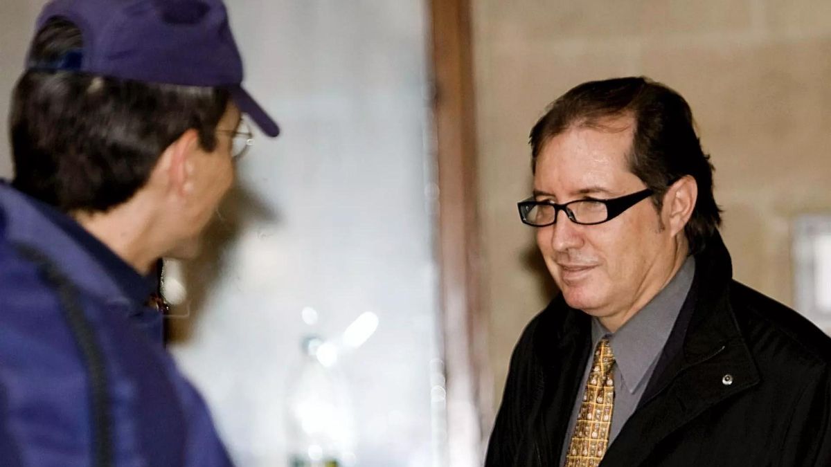 El exjefe de la Unidad de Atracos de la Jefatura Superior de Policía de Balears, José Gómez Navarro 'Pepote', durante el juicio