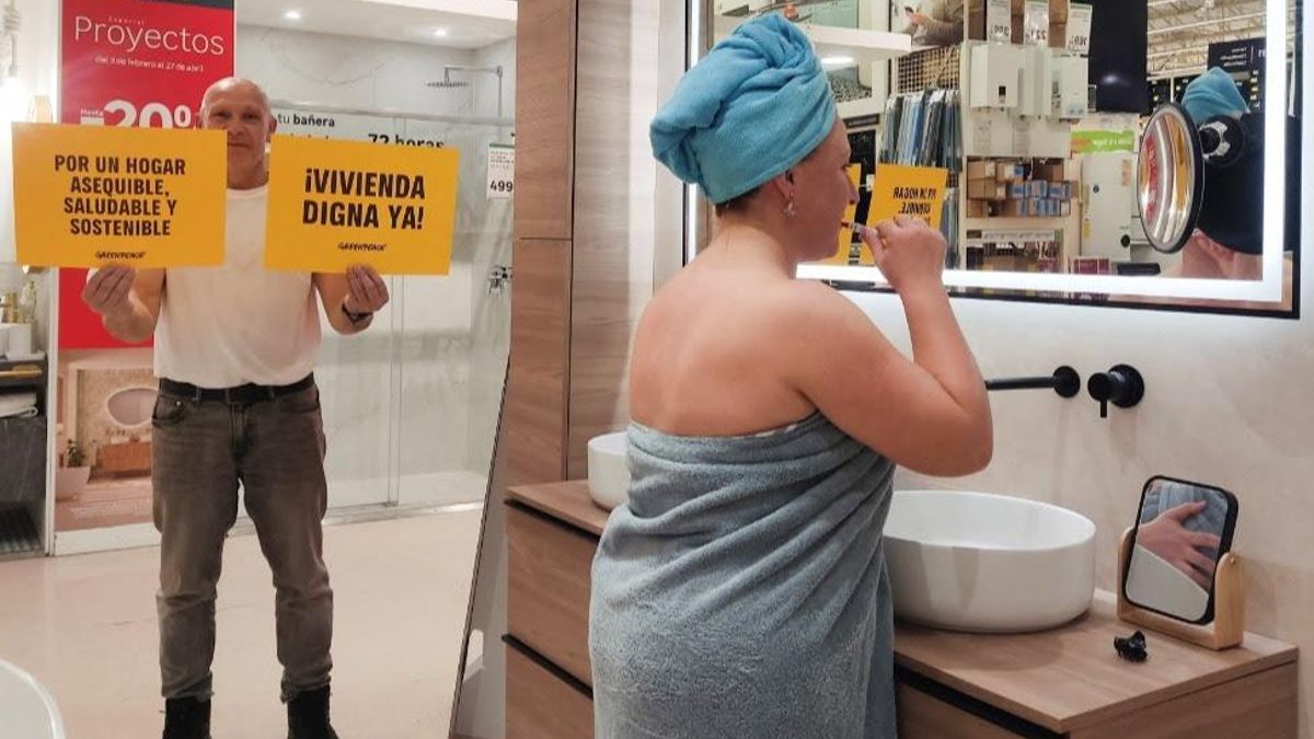 Greenpeace se moviliza en Canarias para reclamar viviendas dignas, accesibles, saludables y sostenibles