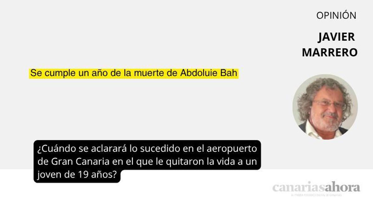 ¿Cuándo se aclarará lo sucedido en el aeropuerto de Gran Canaria en el que le quitaron la vida a un joven de 19 años?