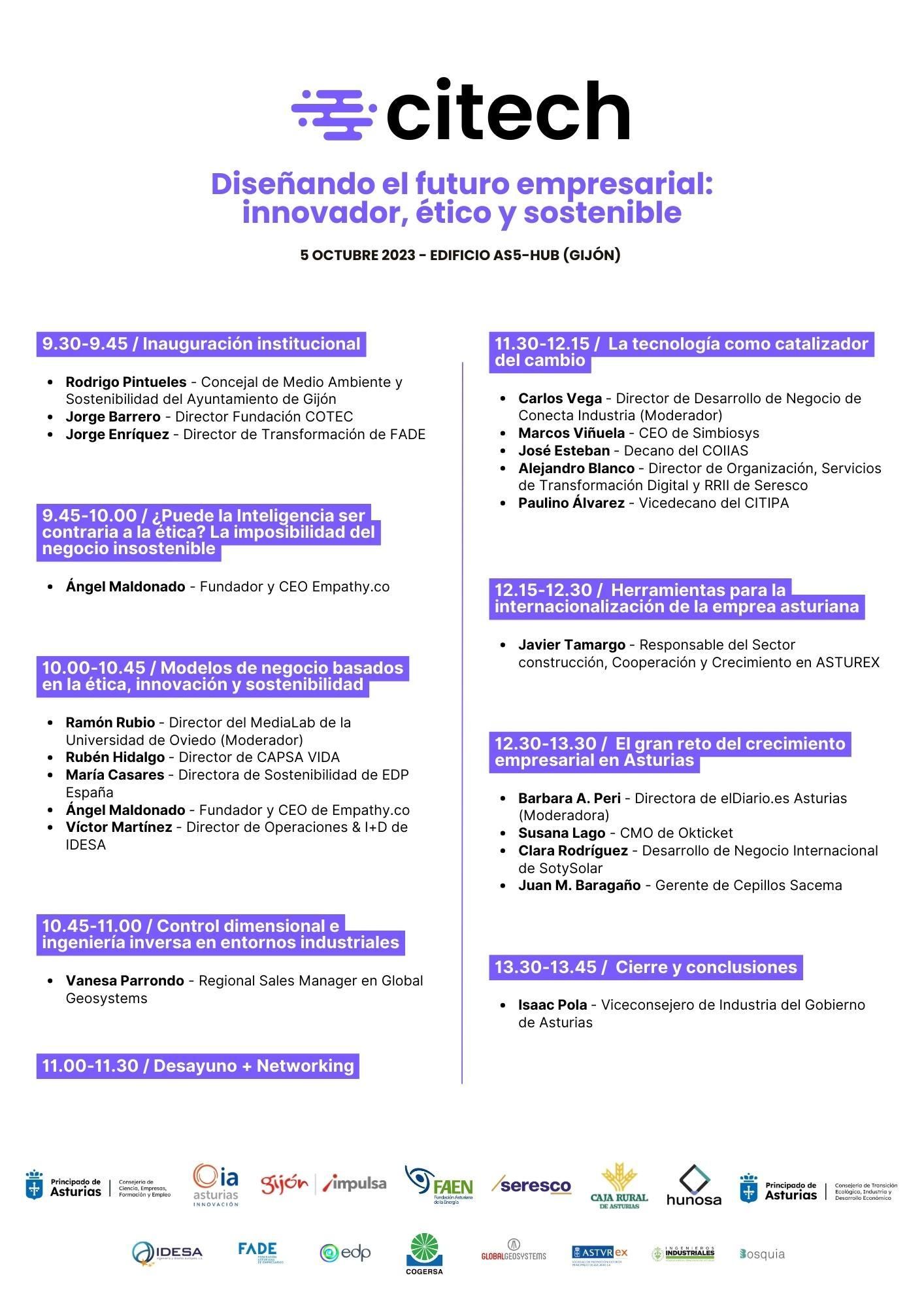 PROGRAMAS - PROGRAMA CITECH 2023