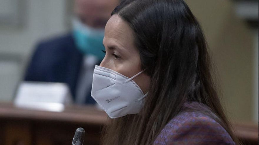 Lorena Hernández Labrador, diputada del PP por La Palma en el Parlamento de Canarias.
