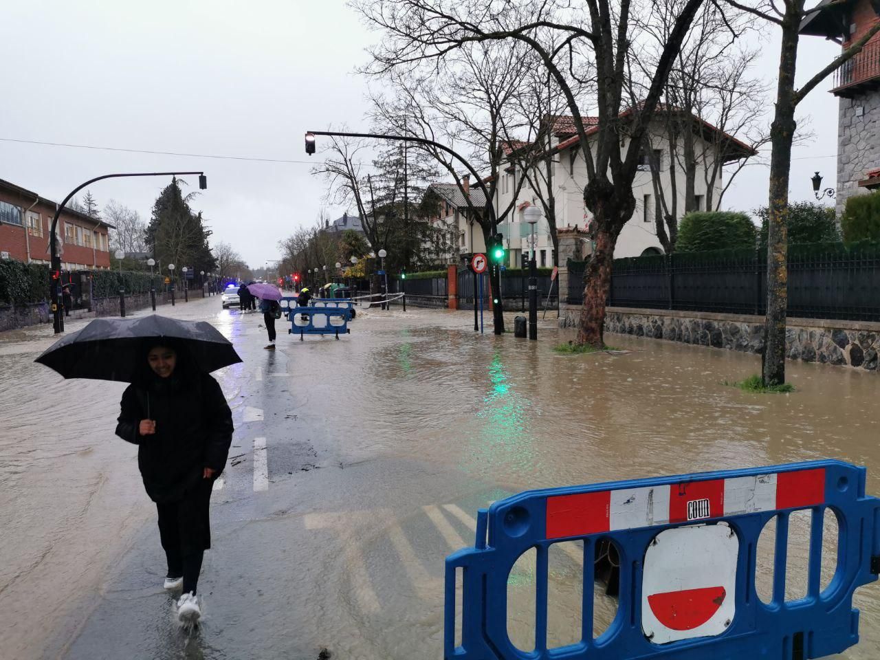 Inundaciones en el sur de Vitoria