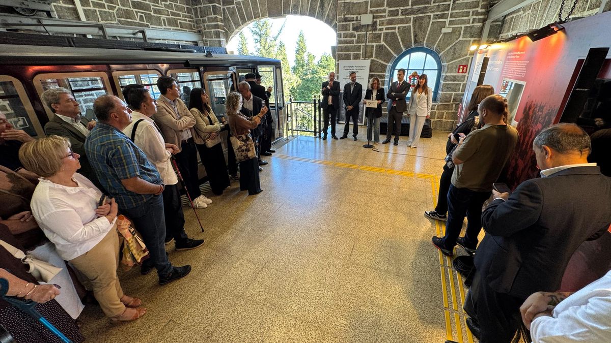 Acto conmemorativo del centenario del funicular