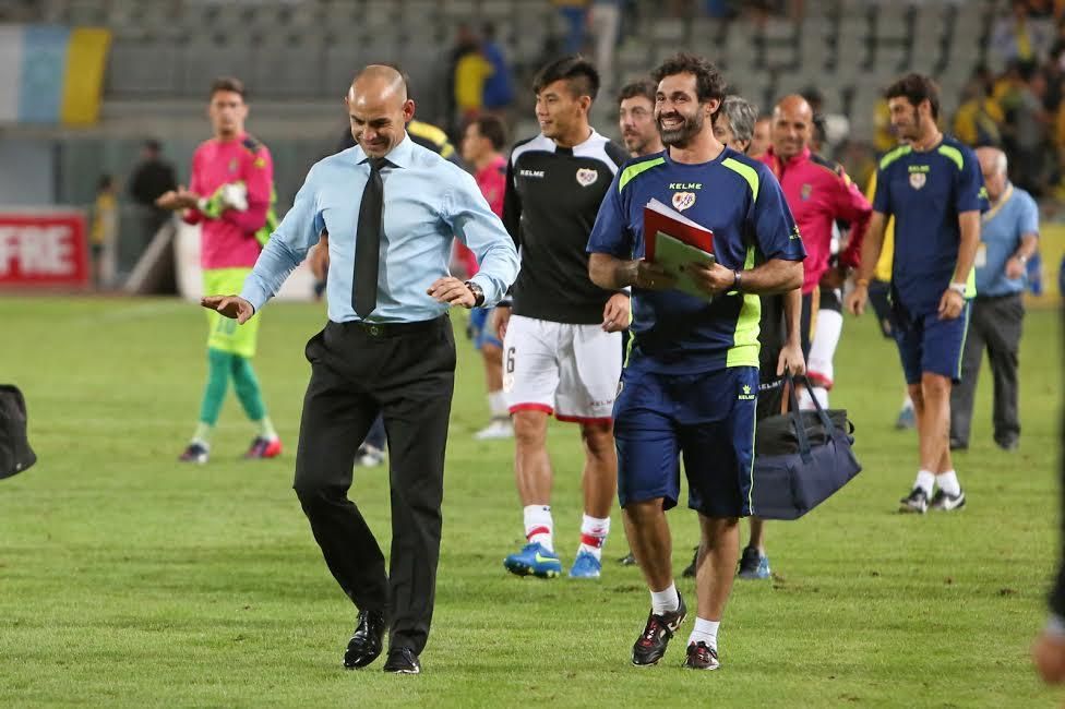 Partido entre la UD Las Palmas y el Rayo Vallecano. (ALEJANDRO RAMOS)