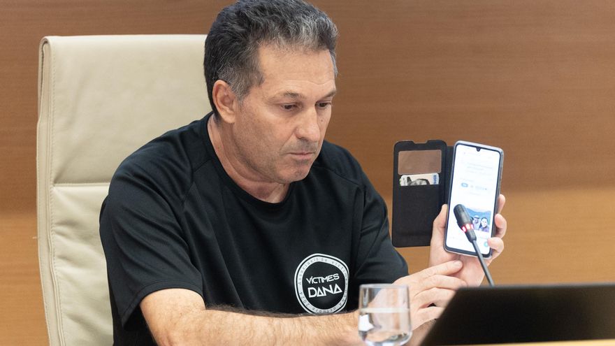 Josep Ignasi Carpio Espí, comparece ante la Comisión de Investigación de la dana, en el Congreso de los Diputados.