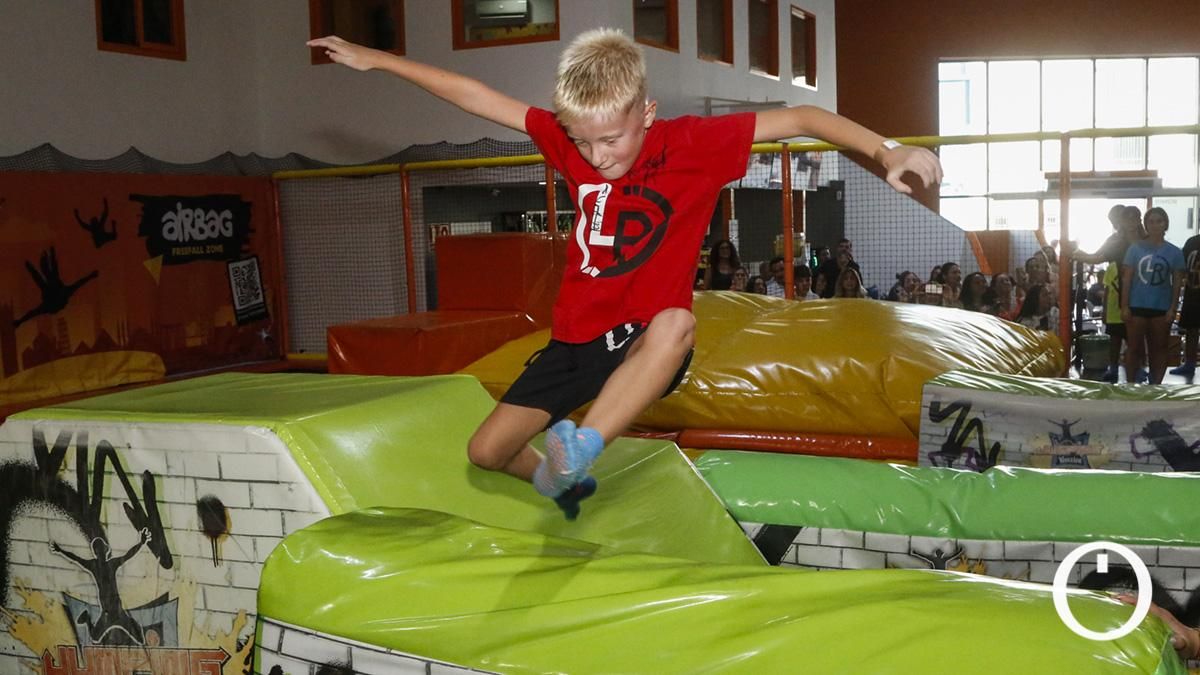 Parkour en Jumping Warrior con Álex Segura