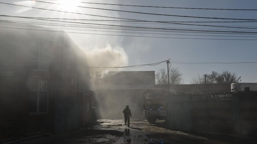 Al menos 17 muertos y 44 heridos en ataques nocturnos de Rusia sobre Kiev