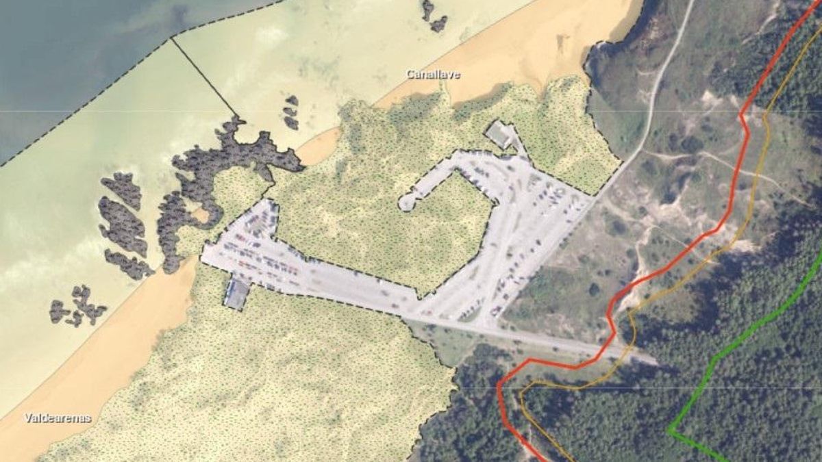 Los 1,2 millones de Smart Coast servirán para estudiar el flujo de visitas a Costa Quebrada y definir los parkings disuasorios alternativos al de Liencres