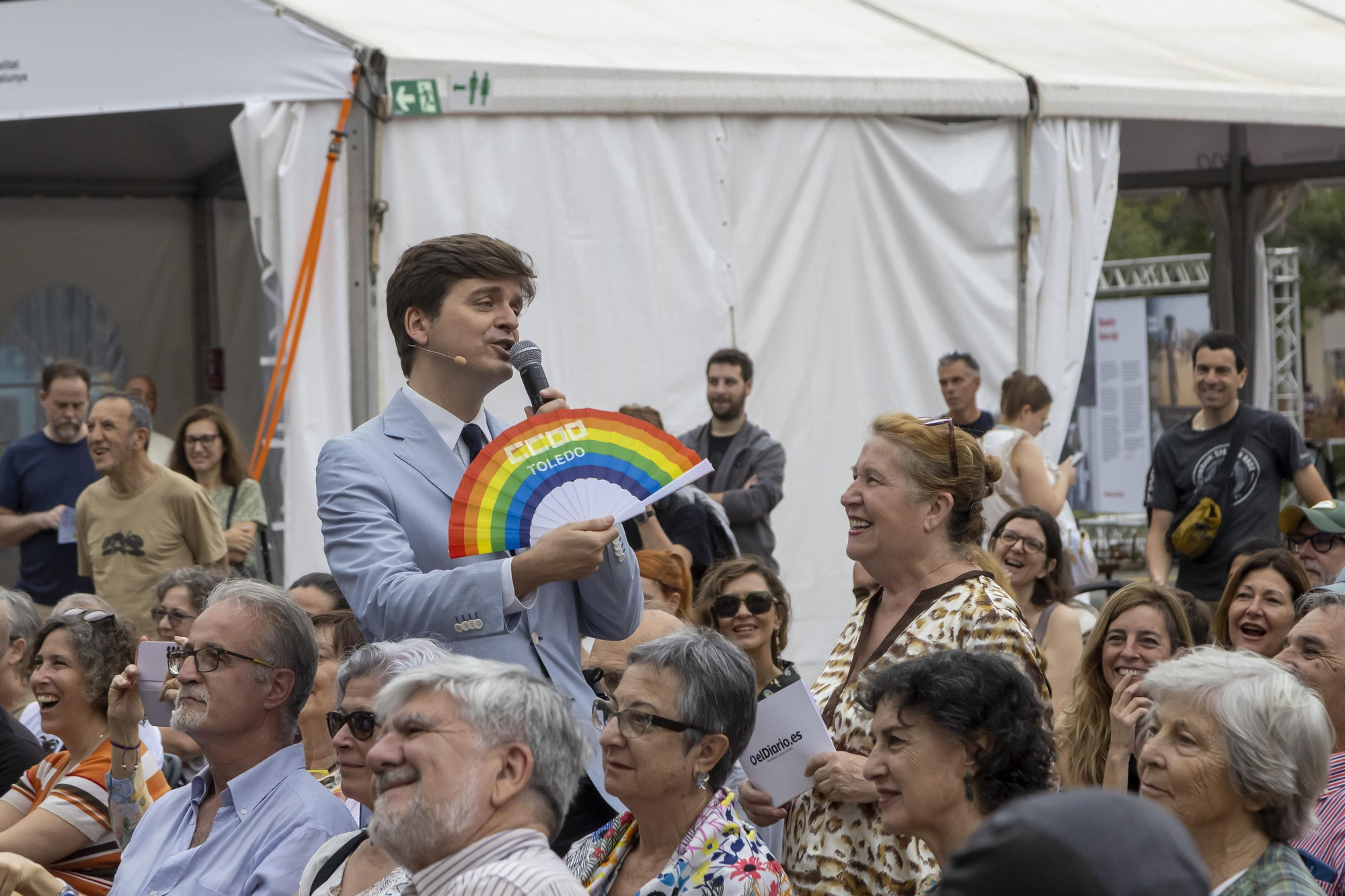 Marc Girò y Teresa, socia de elDiario.es