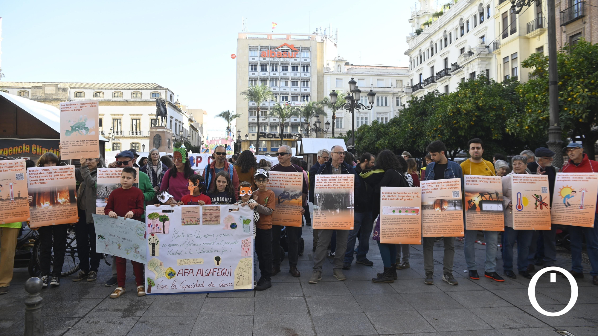 Ciudadanía cordobesa exige a todas las instituciones medidas concretas y urgentes contra el cambio climático