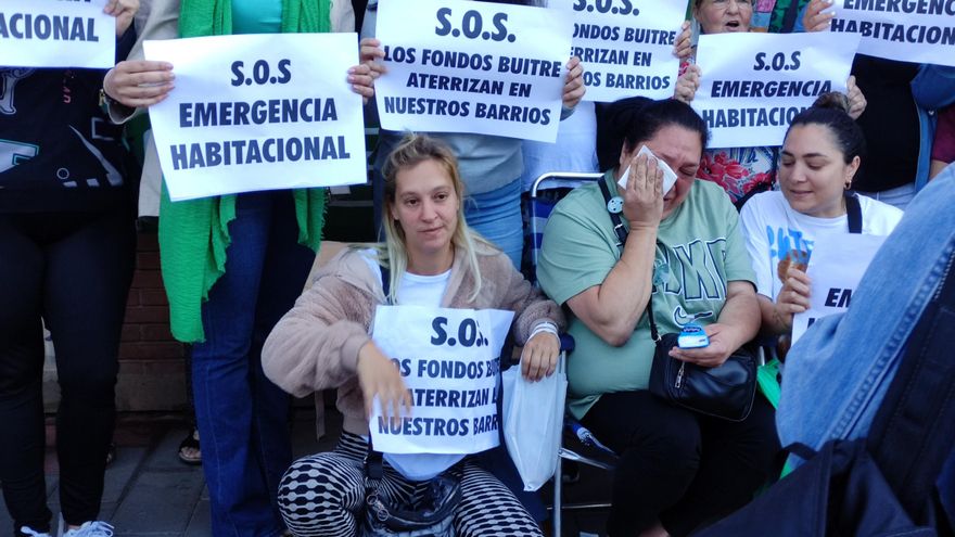 Una mujer inicia una huelga de hambre en Málaga ante el próximo desahucio de ella y sus cuatro hijos