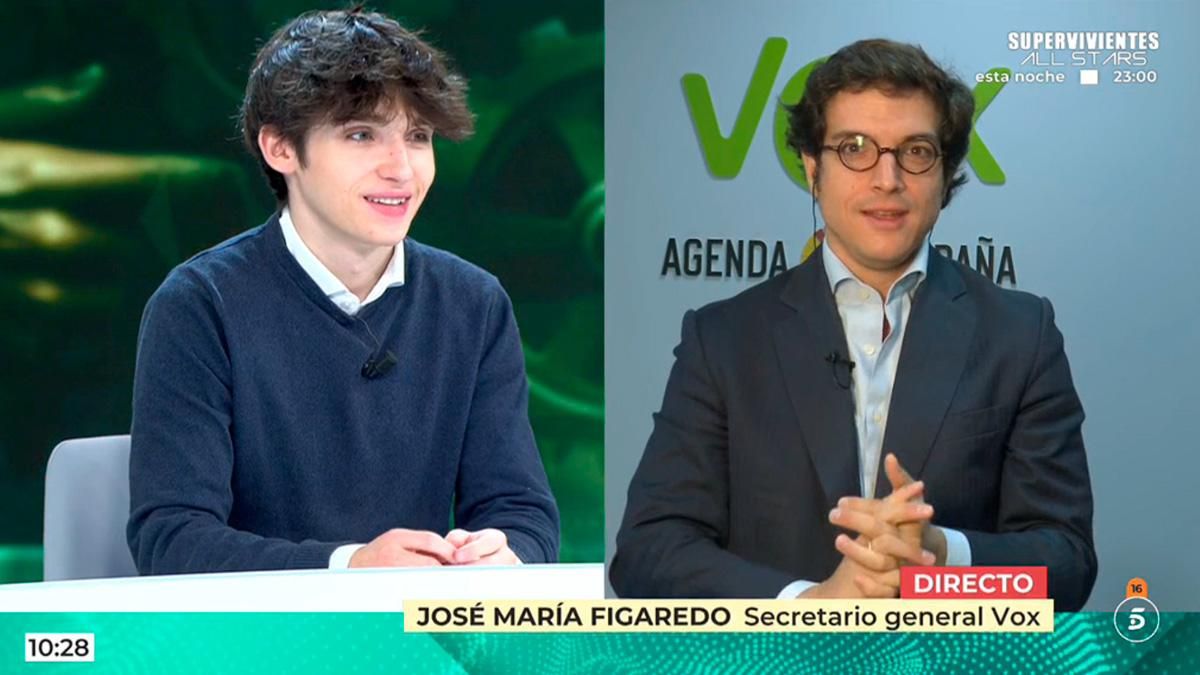 Jon Echeverría y José María Figaredo, en 'El programa de AR'