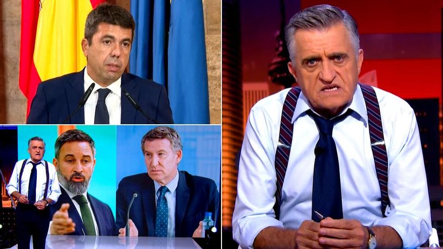 Wyoming condena "la mentira, cobardía e indignidad política" de Mazón y señala a Feijóo y Abascal: "Lo han sostenido"