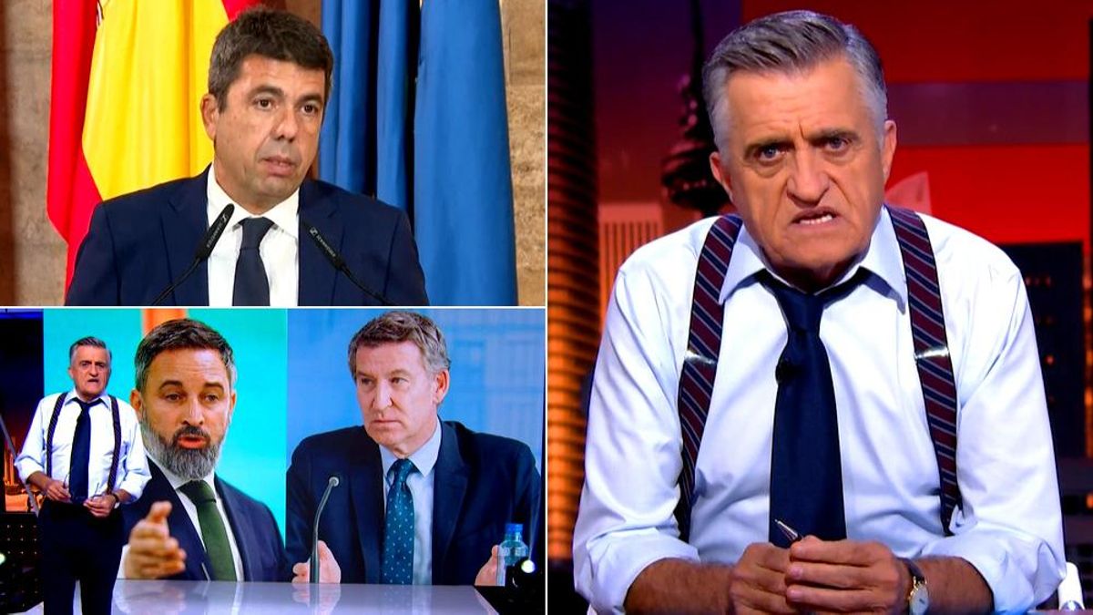 Wyoming condena "la mentira, cobardía e indignidad política" de Mazón y señala a Feijóo y Abascal: "Lo han sostenido"