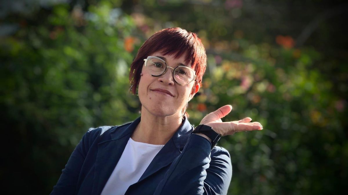 Àgueda Micó, cabeza de lista de Compromís-Front Valencià por Valencia.