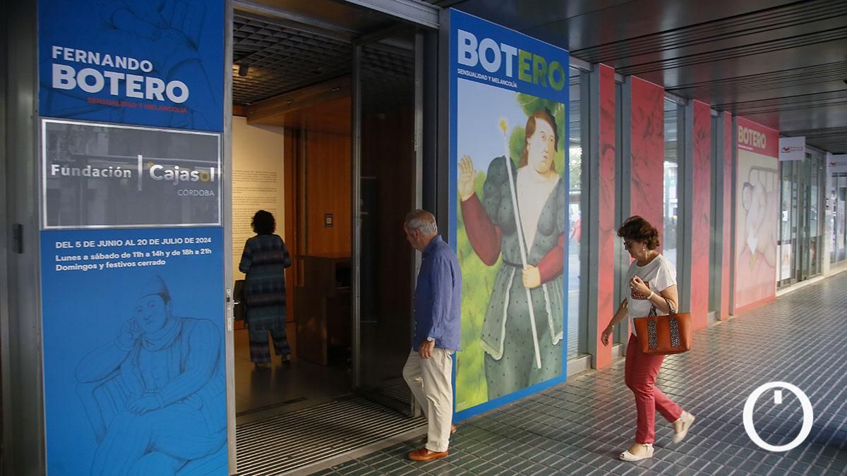 La Fundación Cajasol inaugura la exposición 'Fernando Botero. Sensualidad y melancolía'