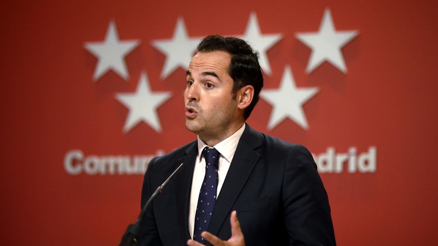 El vicepresidente, consejero de Deportes, Transparencia y portavoz, Ignacio Aguado