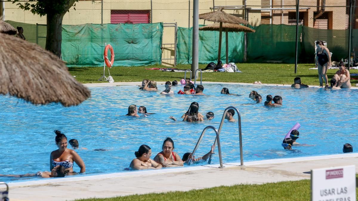 Apertura de la piscina de la Fuensanta