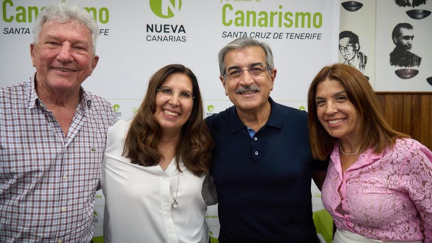 Odalys Padrón y Gregorio Negrin lideran la irrupción de Nueva Canarias en Santa Cruz de Tenerife