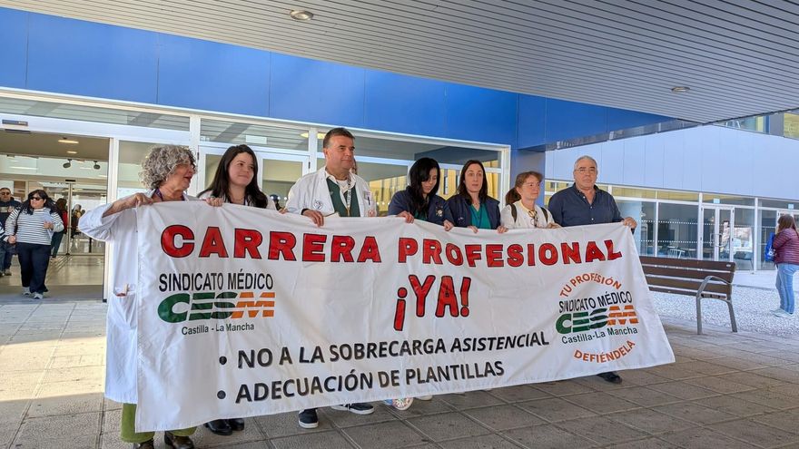 Concentración del Sindicato Médico en Castilla-La Mancha